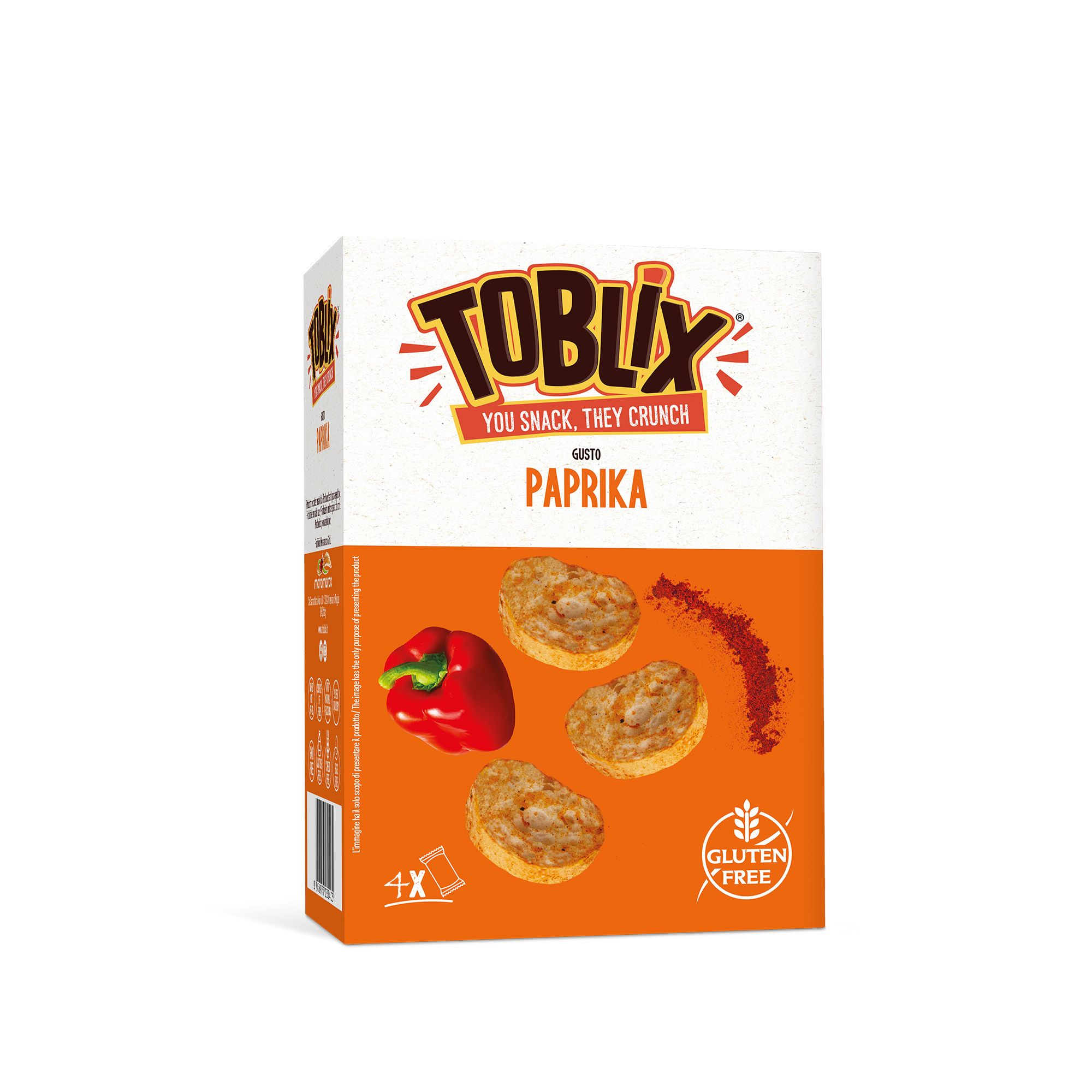 Toblix Paprika Senza Glutine - Moramarco 100 g — confronto prezzi