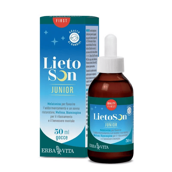 Erba Vita Lietoson Junior Gocce Integratore Per Il Sonno Bambini 50 ml — confronto prezzi