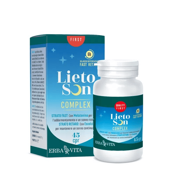 Lietoson Complex Integratore Per Il Riposo Notturno 45 Compresse — confronto prezzi