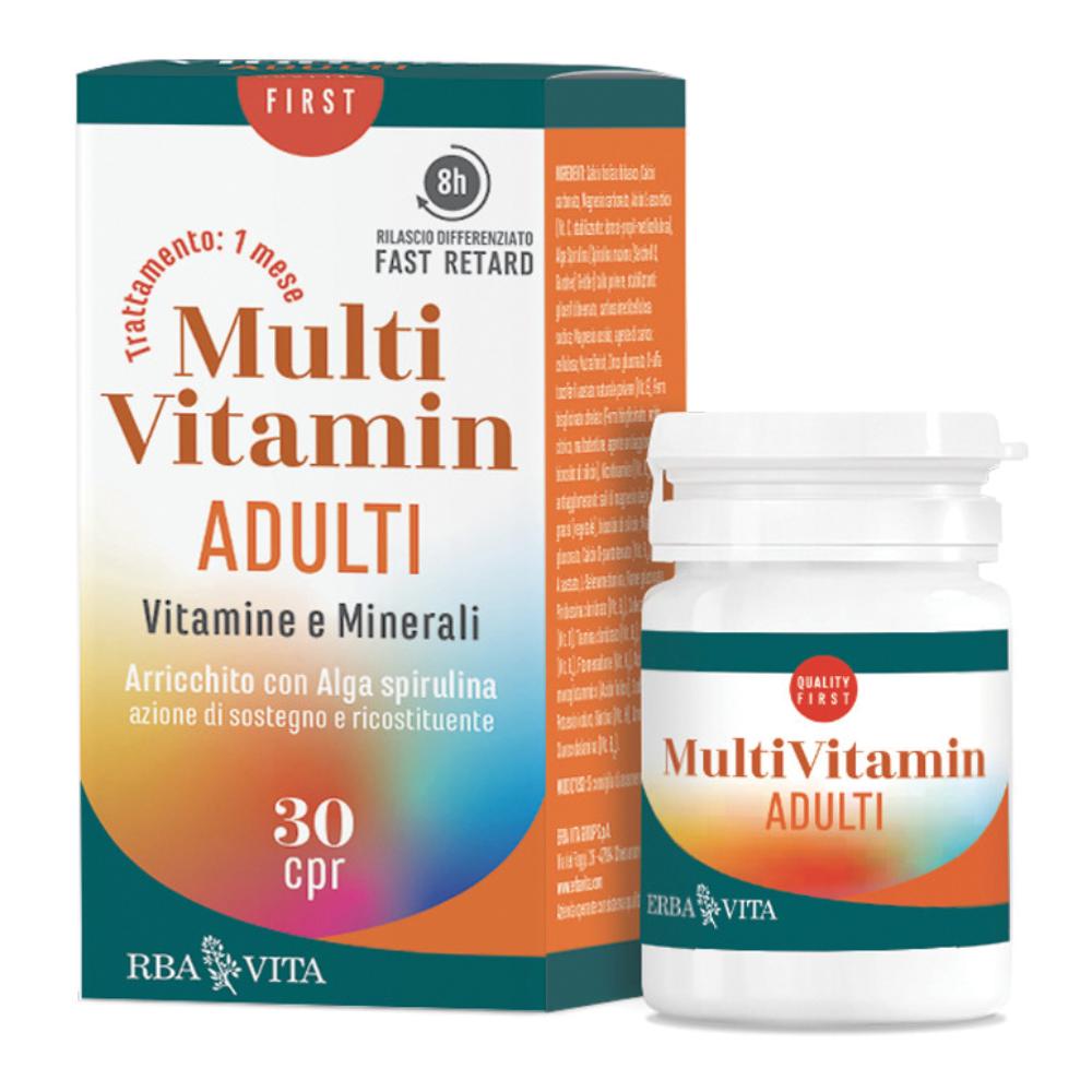 Multi vitamin adulti 30 compresse — confronto prezzi