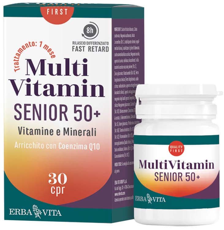 MULTI VITAMIN SENIOR 50+ 30CPR — confronto prezzi