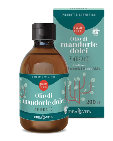 OLIO MANDORLE DOLCI PROFUMAZIONE AMBRA 200ML Olio lenitivo emolliente, contrasta l'invecchiamento della pelle — confronto prezzi