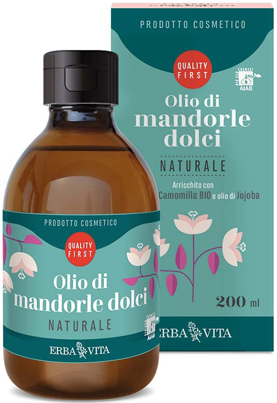 Olio Di Mandorle Dolci Naturale 200ml