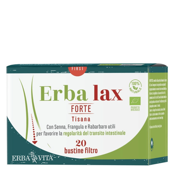 Erba Vita Erbalax Forte Tisana Bio 20 Bustine — confronto prezzi