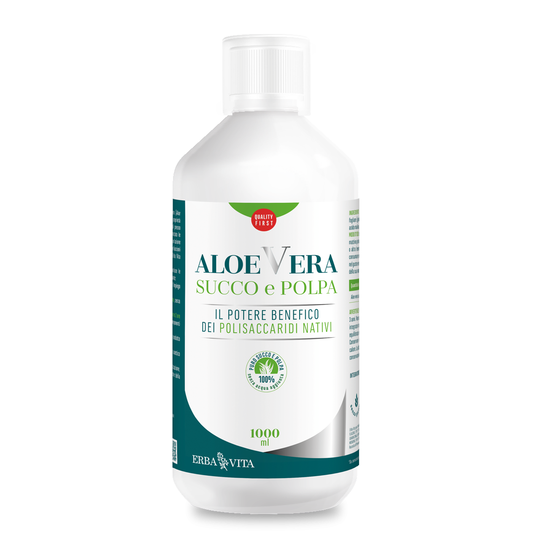 Aloe Vera Succo E Polpa 1000ml