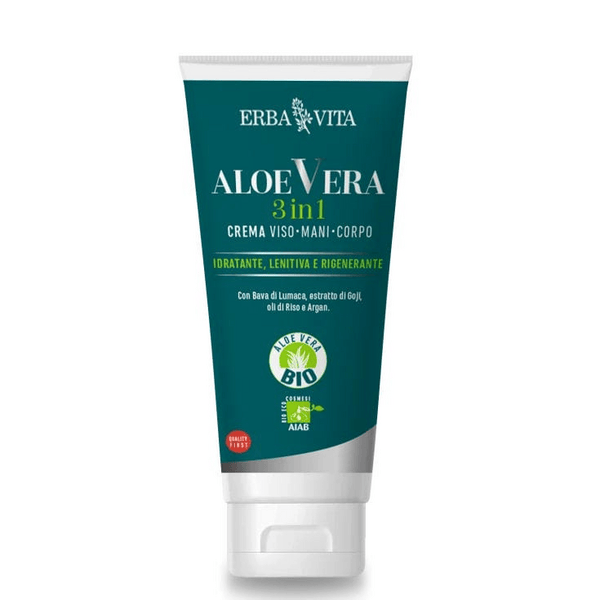Erba Vita Aloe Vera BIO Crema 3in1 Viso, Mani, Corpo 200 ml — confronto prezzi