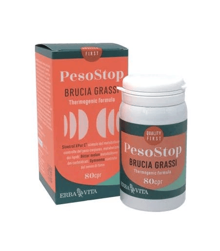 Erba Vita Peso Stop Integratore Del Peso Corporeo 80 Compresse