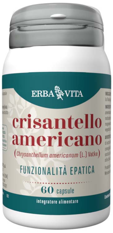 Erba Vita Crisantello Americano Integratore Fegato 60 Capsule — confronto prezzi