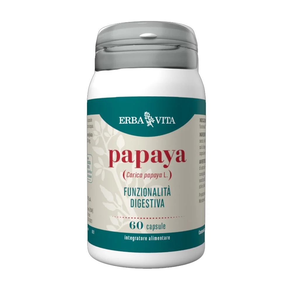 Erba Vita Papaya Integratore Digestivo 60 Capsule — confronto prezzi