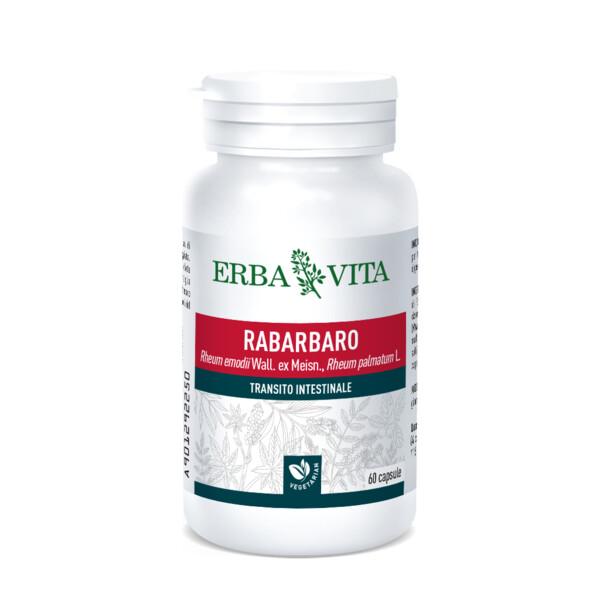 Erba Vita Rabarbaro Integratore Transito Intestinale 60 Capsule