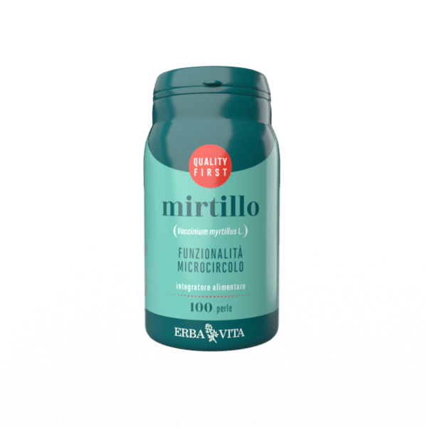 Erba Vita Mirtillo Integratore Funzionalità del Microcircolo 100 perle — confronto prezzi