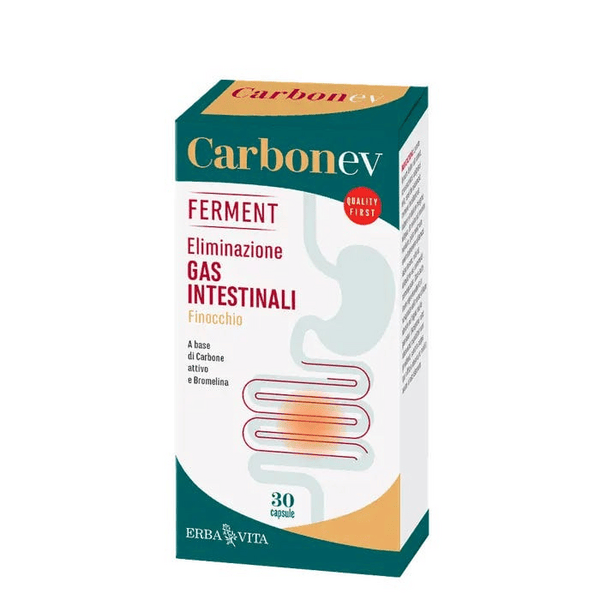 Erba Vita Carbon Ev Ferment Integratore Digestione 30 Capsule — confronto prezzi