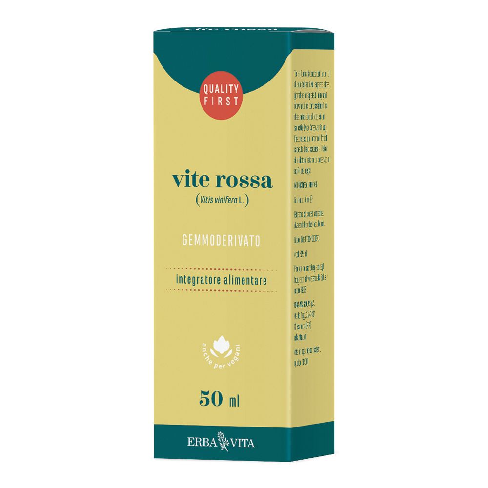 Erba Vita Gemmoderivato Vite Rossa 50 ml Soluzione orale