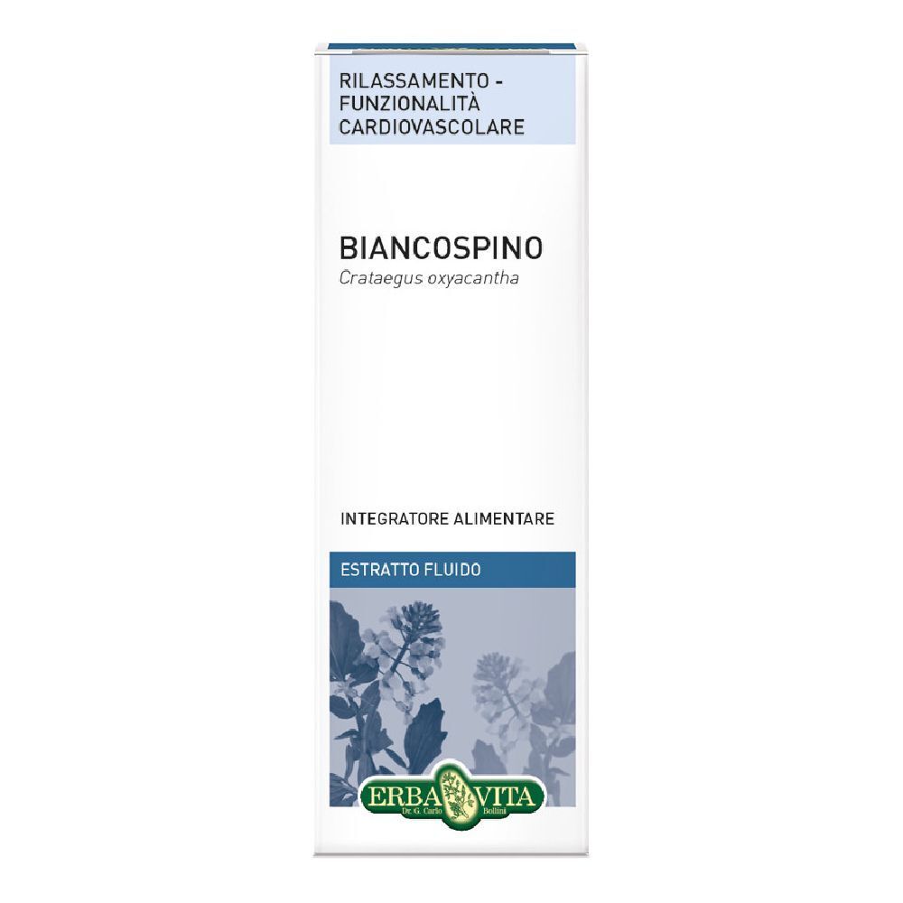 Biancospino Estratto Fluido Integratore Per Il Rilassamento E La Funzionalità Cardiovascolare 50ml — confronto prezzi