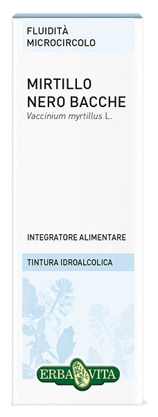 Mirtillo nero bacche tintura idroalcolica 50 ml ebv — confronto prezzi