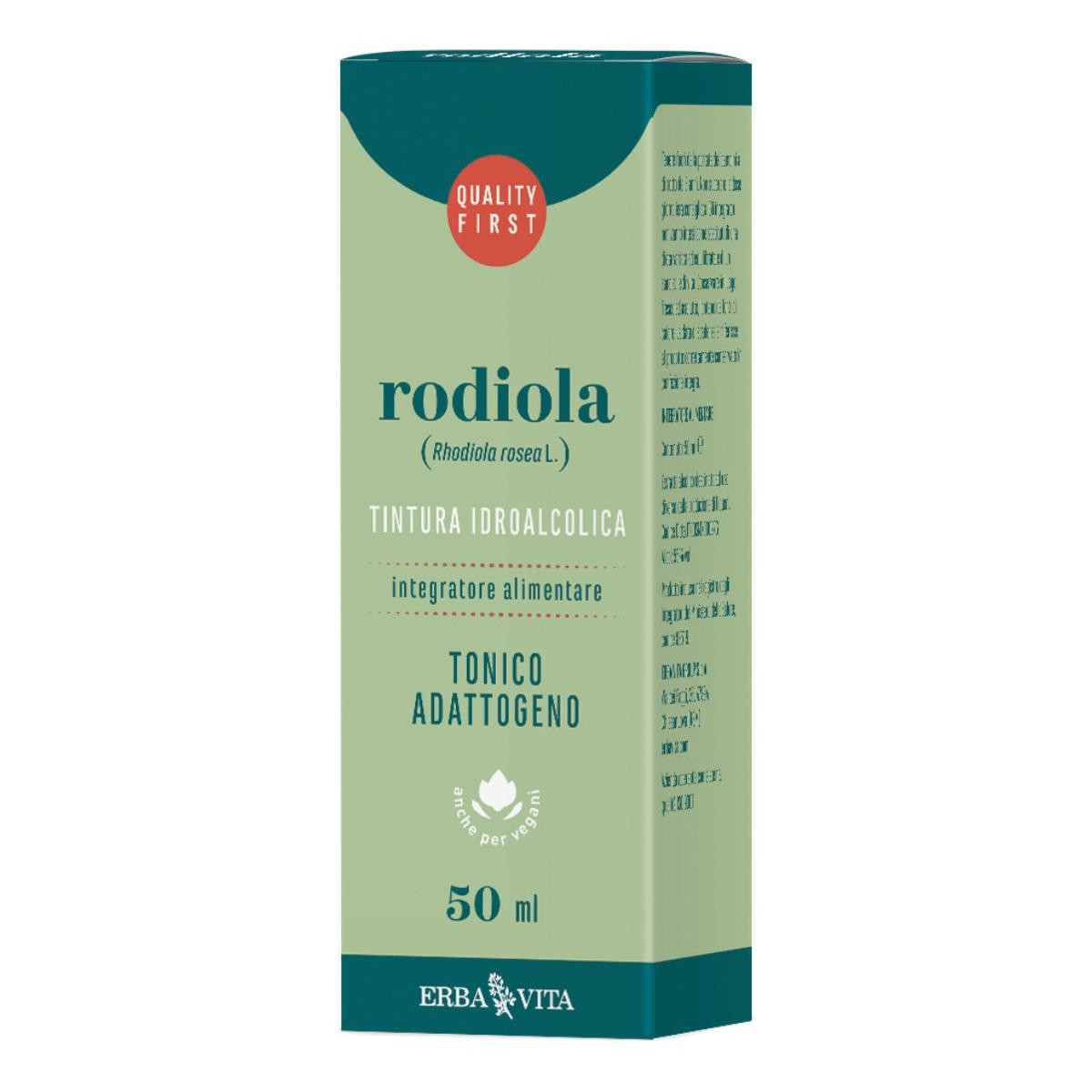 Rodiola Radice Tintura Idroalcolica 50 ml — confronto prezzi