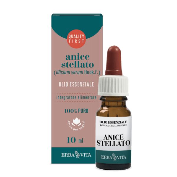 Erba Vita Olio Essenziale Anice Integratore Fluidificante 10 ml — confronto prezzi