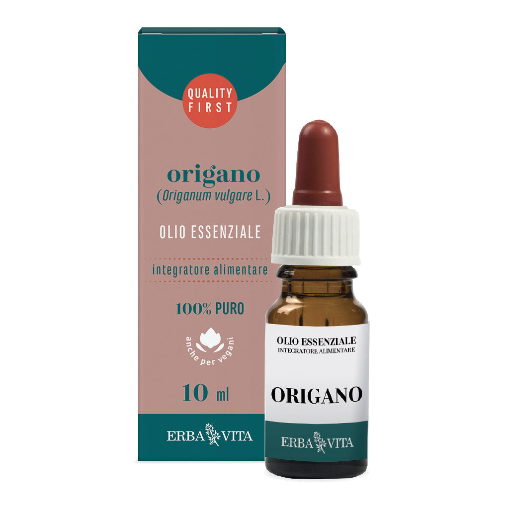 Erba Vita Oli Essenziali - Olio Essenziale Origano, 10ml