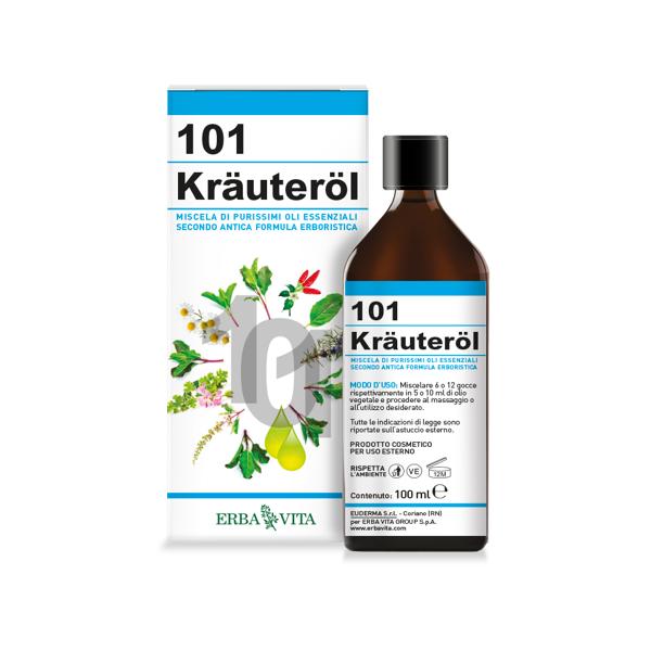 Erba Vita Krauterol 101 Olio di Erbe 100 ml