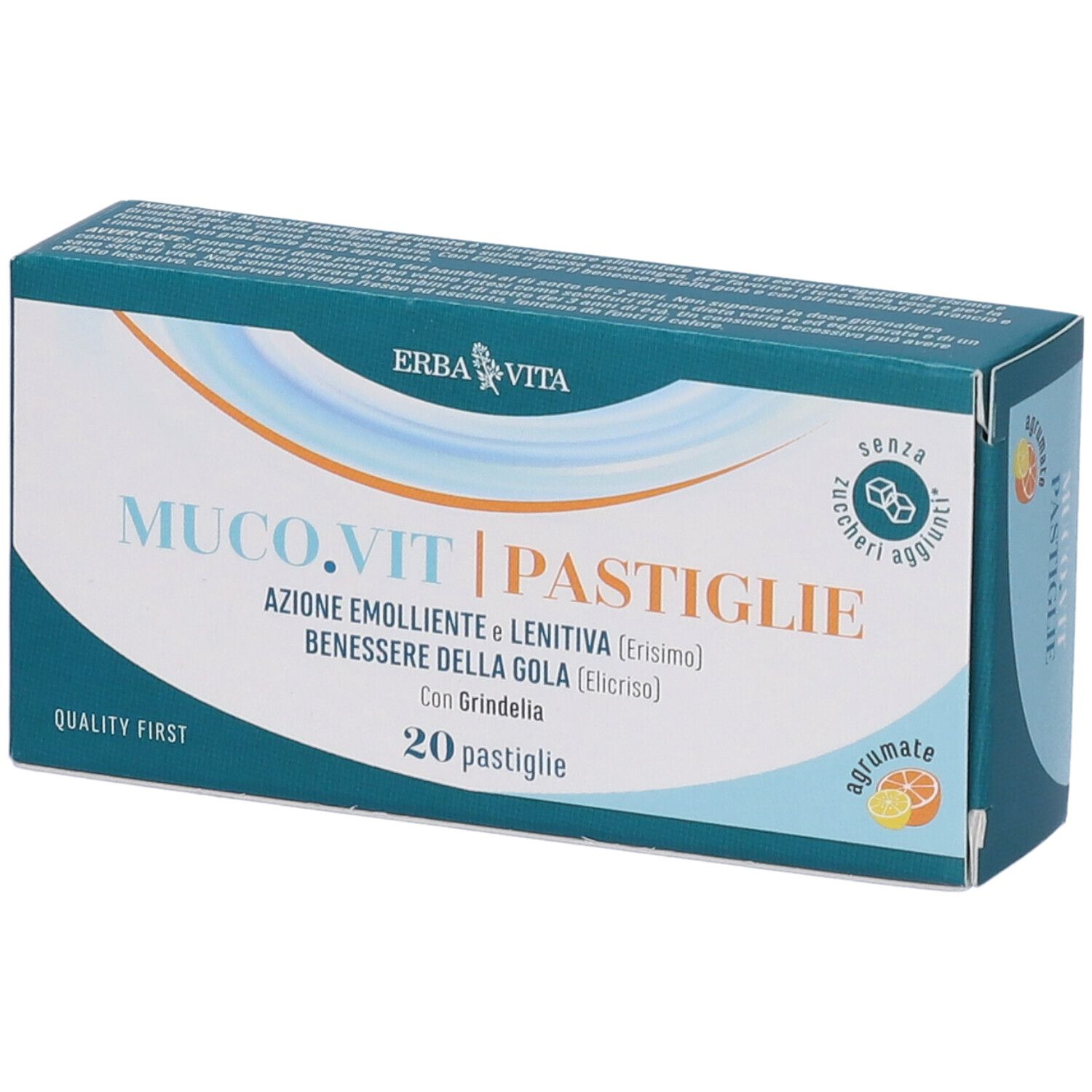Erba Vita MUCO.VIT Pastiglie Agrumate 90 g Caramelle — confronto prezzi