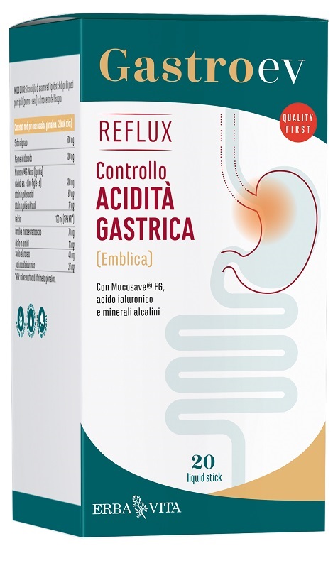 Gastro ev reflux 20 stick da 12 ml — confronto prezzi