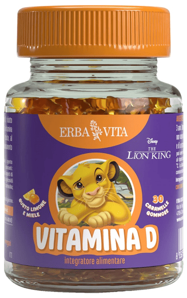 Disney Vitamina D Integratore Per Ossa Denti e Difese Immunitarie 30 Gommose