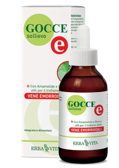Gocce E Sollievo Integratore Per Il Benessere Delle Vene Emorroidali Gocce Orali 50ml — confronto prezzi