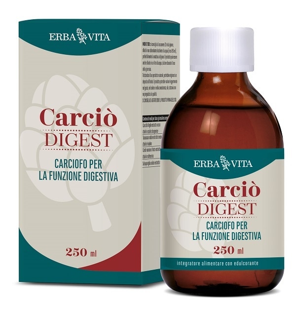 Erba Vita Carciò Digest Integratore di Carciofo Digestivo, 250ml — confronto prezzi