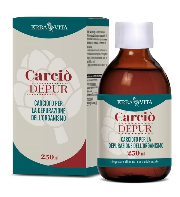 Erba Vita Carciò Depur Integratore di Carciofo Depurativo, 250ml