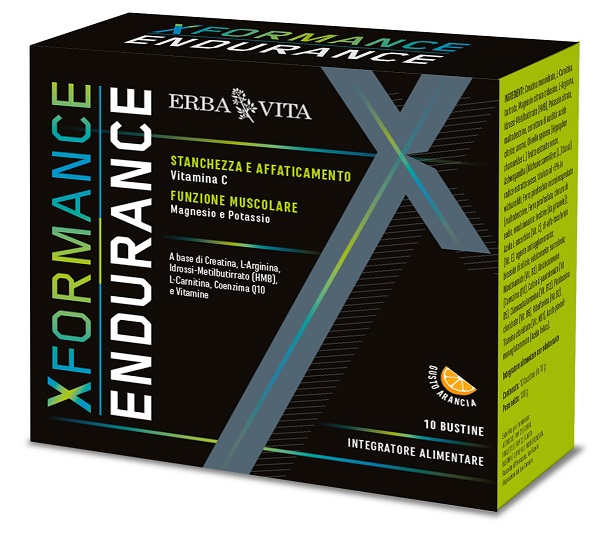 Erba Vita Xformance Endurance L-Carnitina 10 bustine