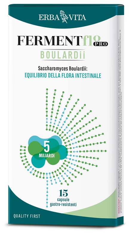 Erba Vita Fermentflor Pro Boulardii Integratore per Equilibrio Intestinale 15 capsule — confronto prezzi