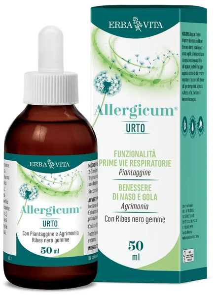 Erba Vita Allergicum Urto 50 ml Integratore per Benessere Naso e Gola — confronto prezzi