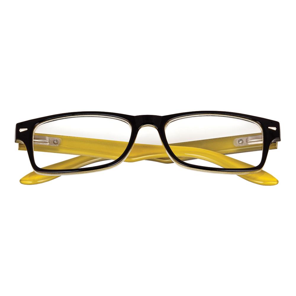 Corpootto Bicolor Nero-giallo Occhiali Da Lettura +1,50