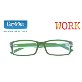 Corpootto Work Verde Occhiali Da Lettura +1,50