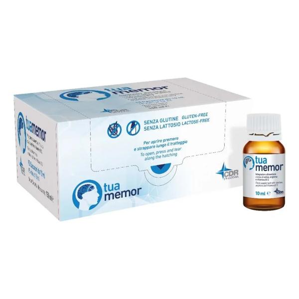 Asteria Pharma Tuamemor Integratore Alimentare Per Memoria e Funzioni Cognitive 15fl 10ml