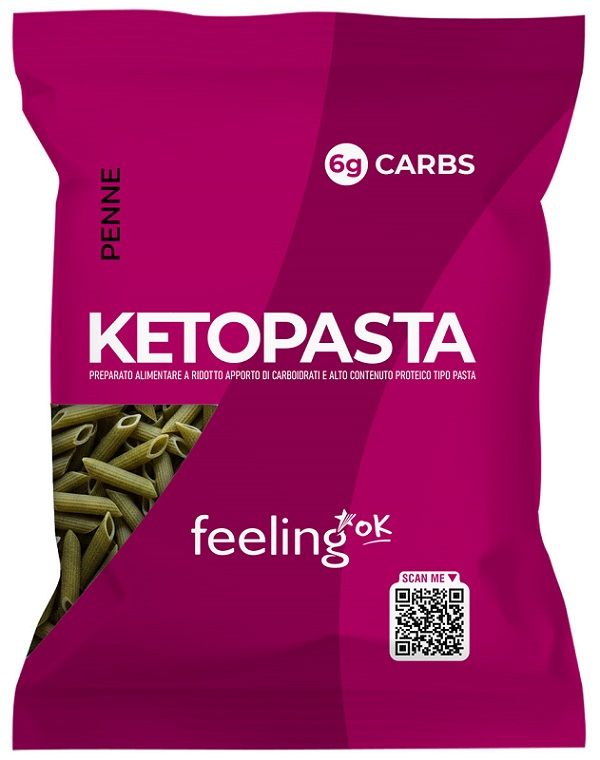 Feeling Ok Penne agli Spinaci per Dieta Chetogenica 50 g