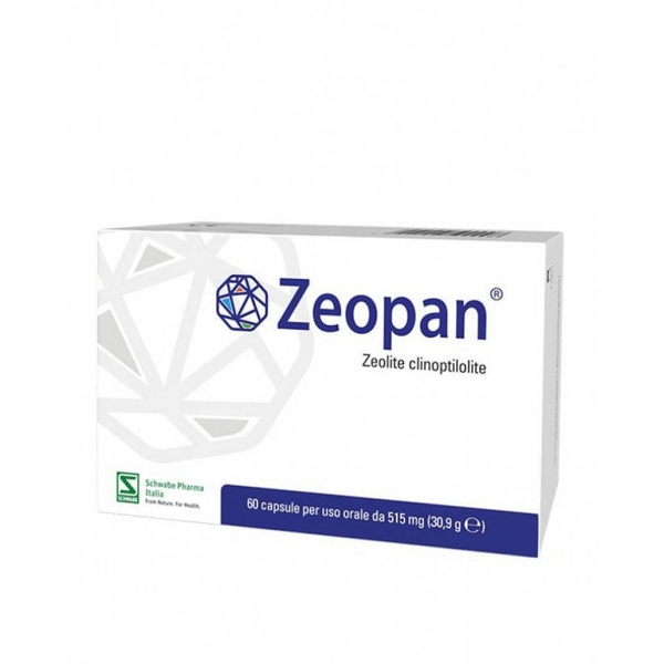 Zeopan Dispositivo Medico Trattamento Disturbi Intestinali E Detossificazione 60 Capsule