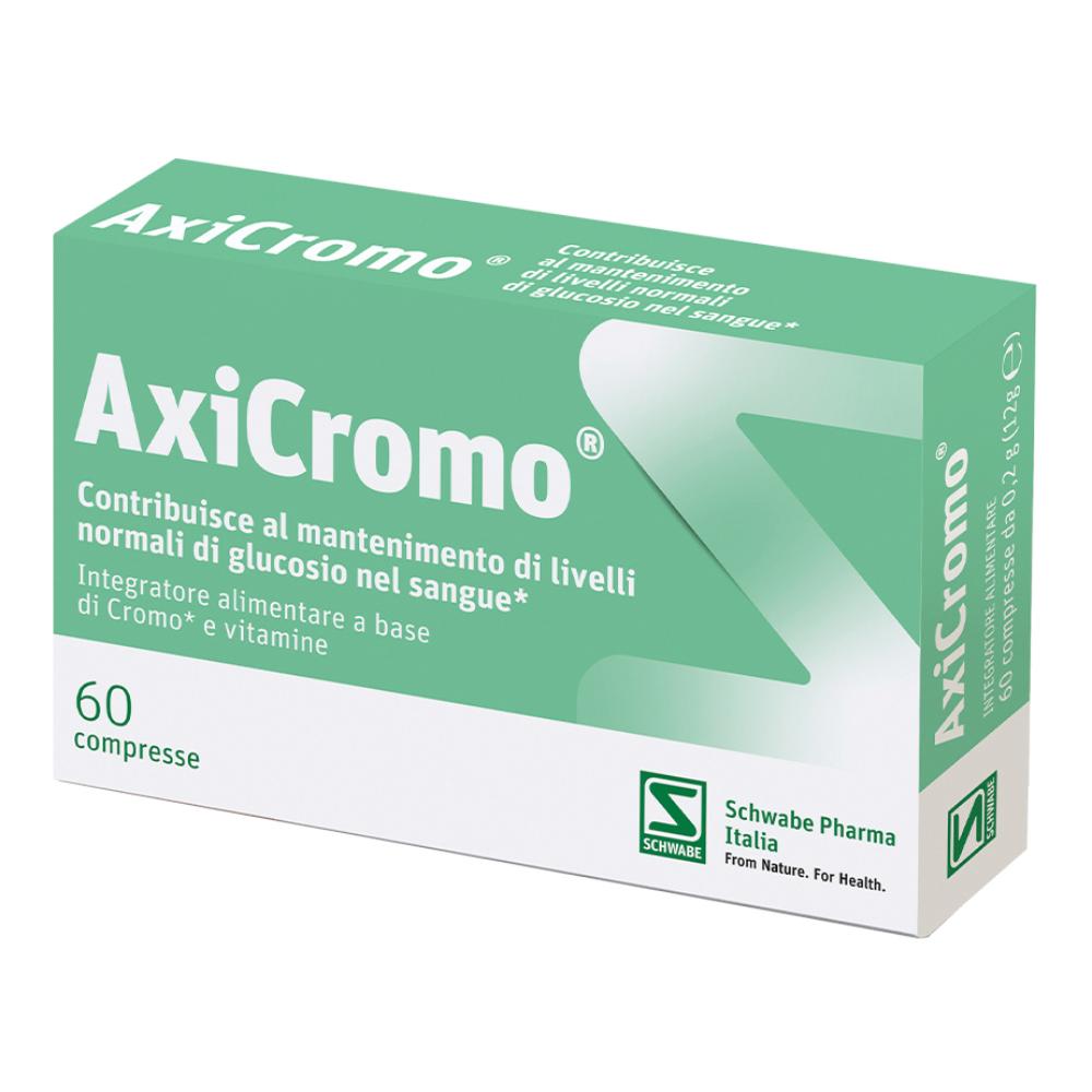 Schwabe Pharma Axicromo Integratore Alimentare, 60 Compresse