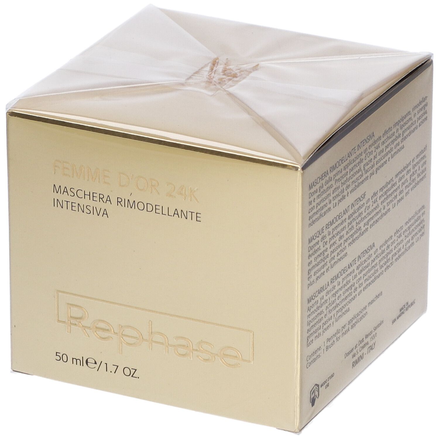 Rephase Femme D'Or 24K - Maschera Rimodellante Intensiva, 50ml