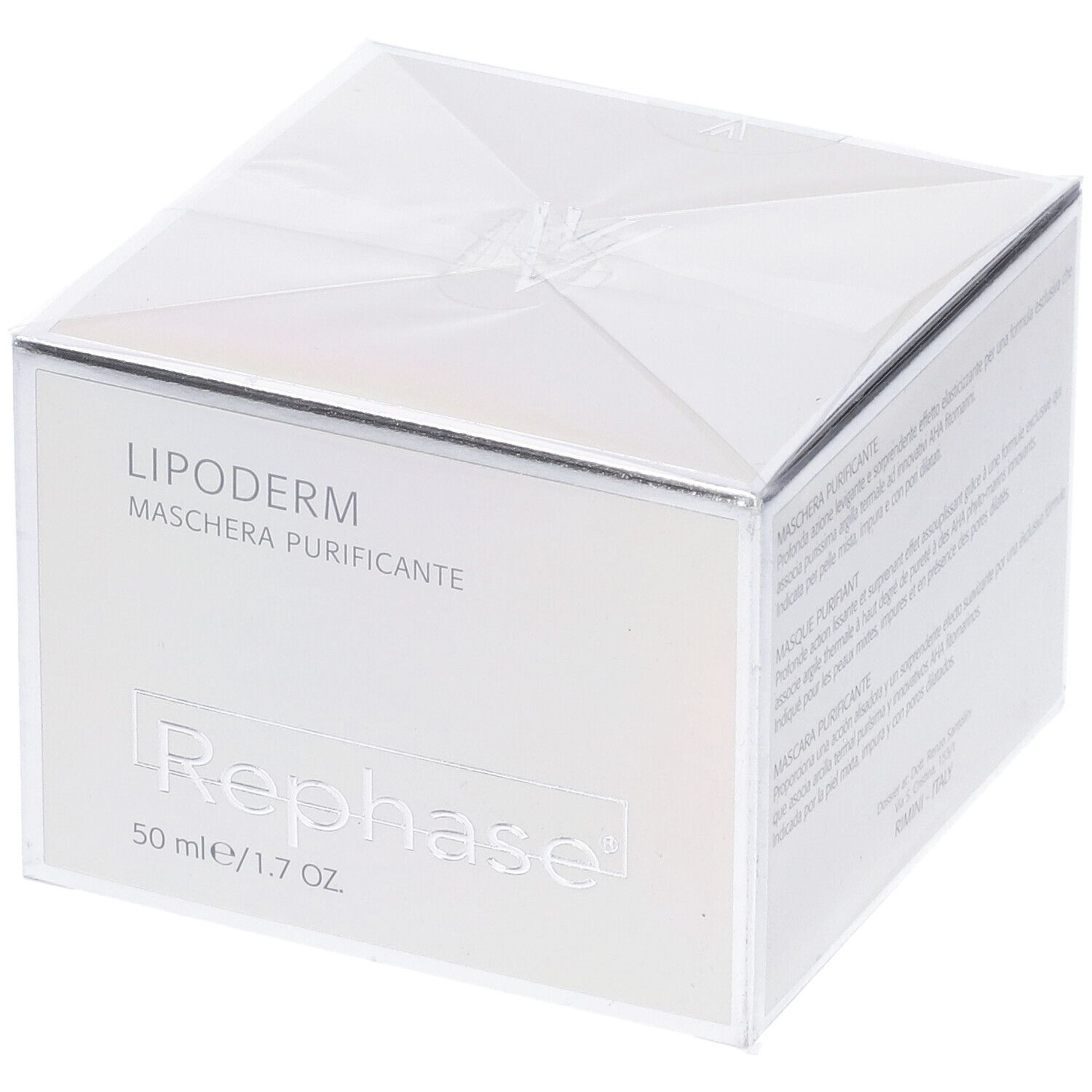 Rephase Lipoderm Maschera Purificante con AHA Fitomarini e Argilla Verde, 50ml — confronto prezzi