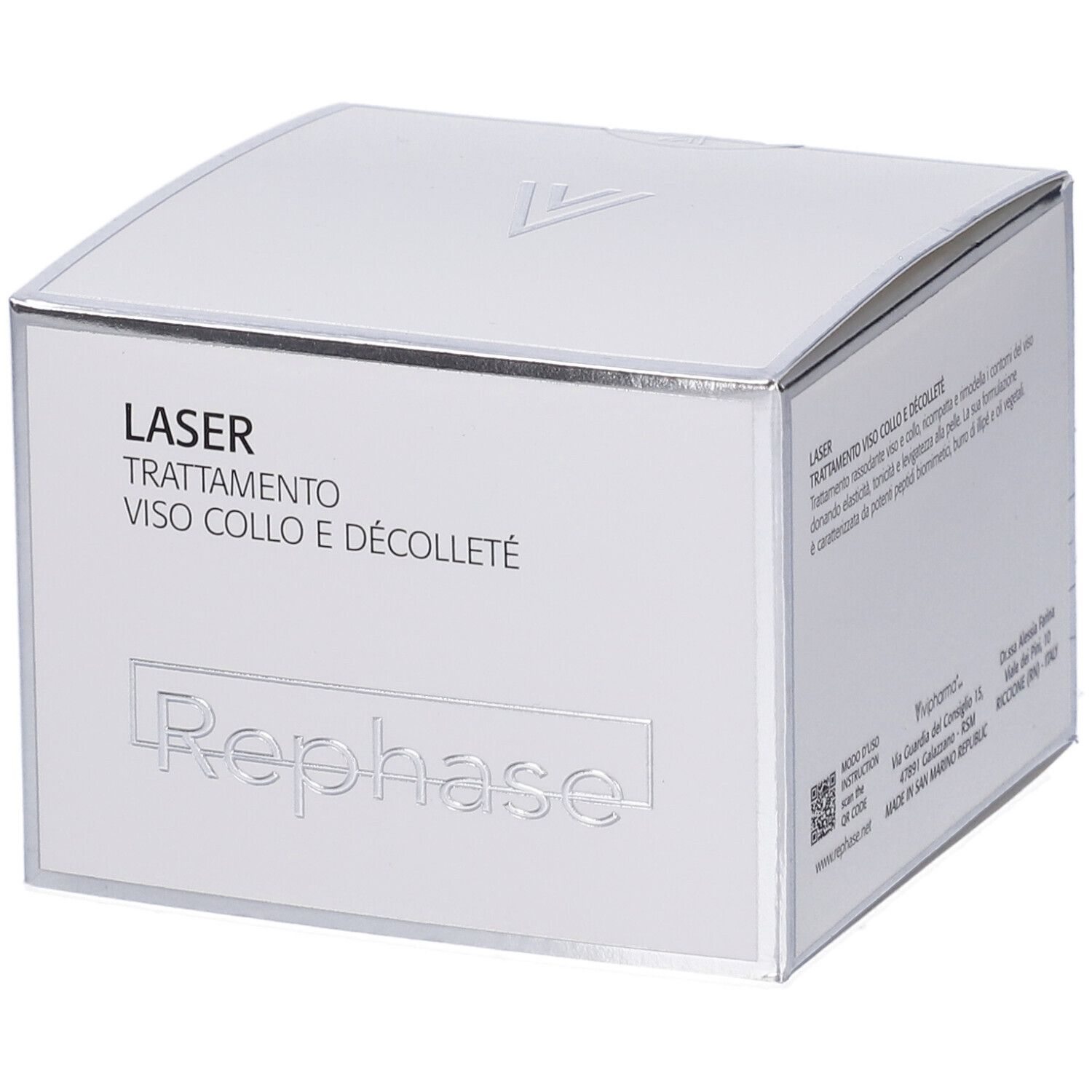 Rephase Laser Trattamento Viso Collo E Décolleté 50 ml Crema per la pelle