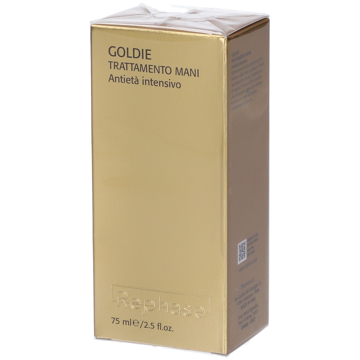 Rephase Goldie Trattamento Mani Lifting Intensivo Antietà 75 g Crema per la pelle