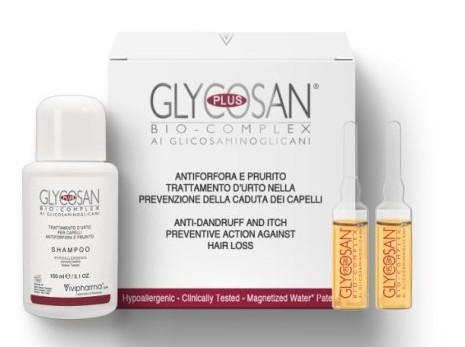 Glycosan Plus Bio-Complex Trattamento Anticaduta per Capelli con Forfora e Prurito 1 pz Shampoo — confronto prezzi