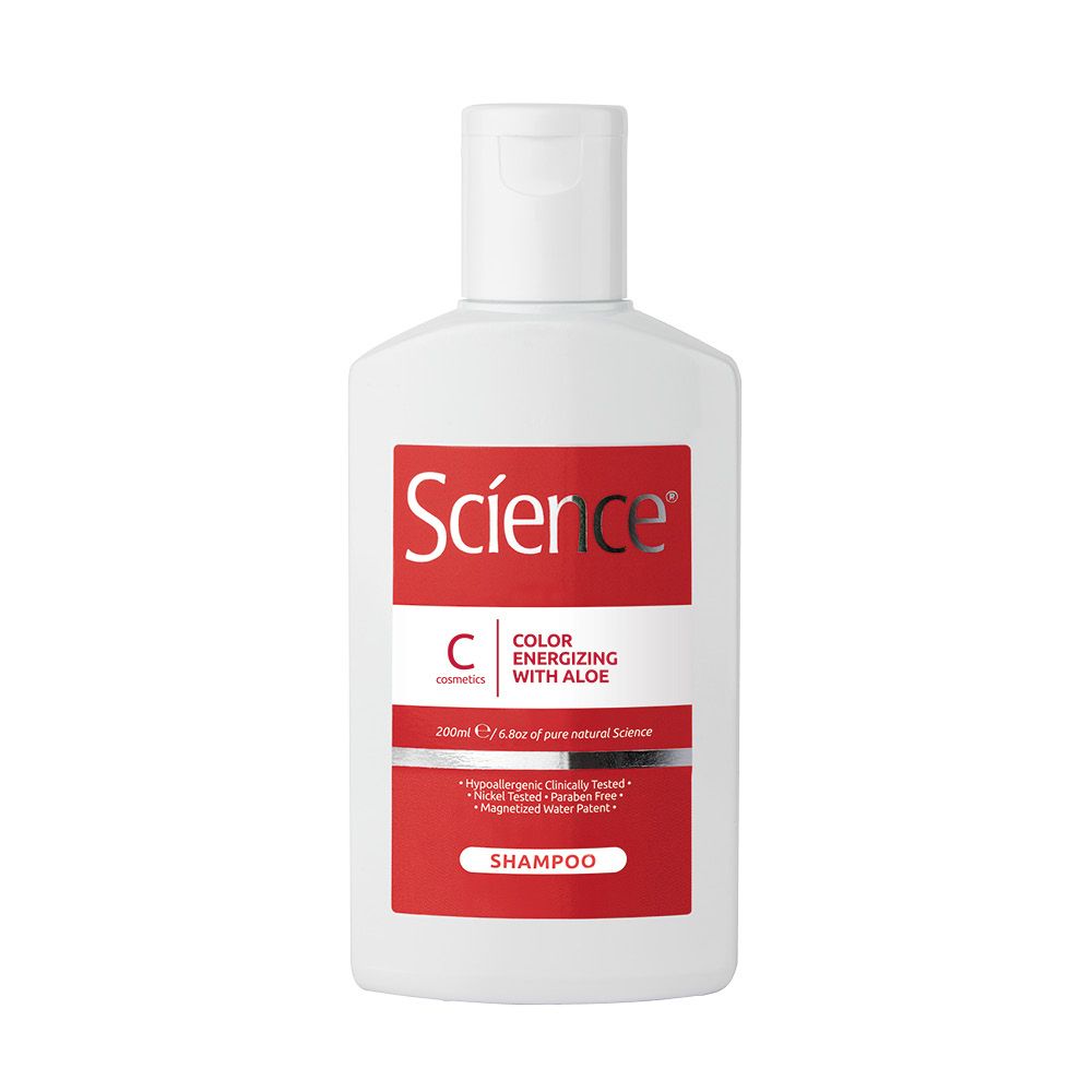 Science Hair Care Shampoo Energizzante Colore con Aloe 200ml 200 ml