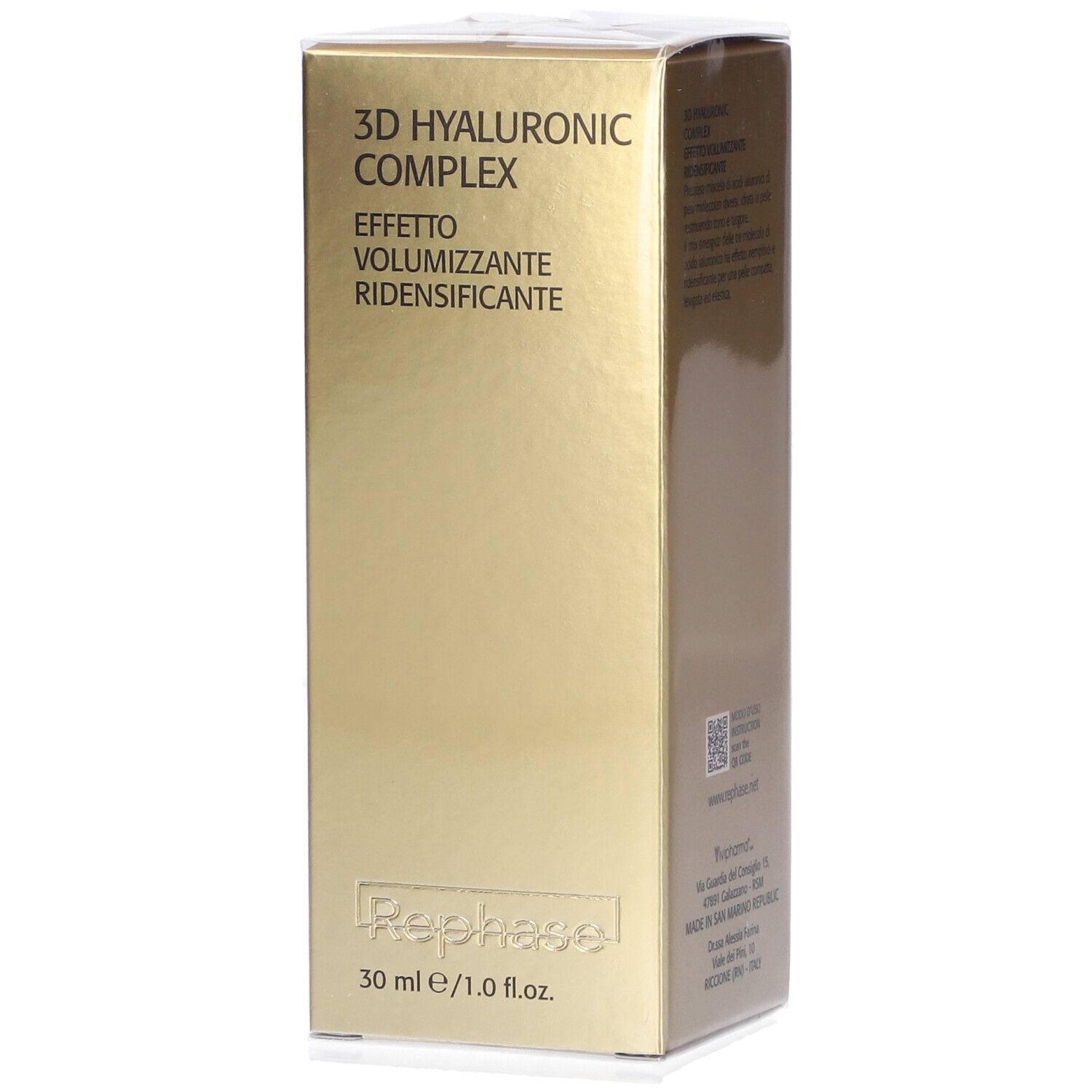 Rephase 3D Hyaluronic Complex Volumizzante Ridensificante 30 ml Siero