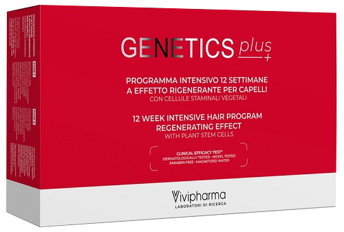Vivipharma Genetics Plus Programma Intensivo Capelli Fragili 12 Settimane