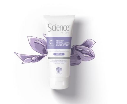 Science Hair Care Maschera Antigiallo 100ml 100 ml ristrutturante