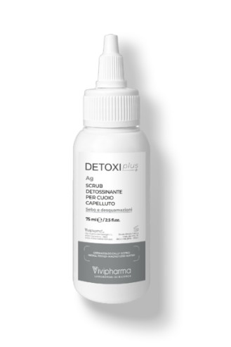 Vivipharma Detoxi Plus AG Scrub Detossinante per Cuoio Capelluto, 75ml
