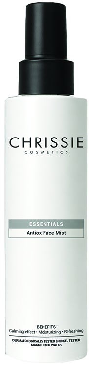 Chrissie Essential Antiox Face Mist Spray viso con azione antiossidante, 150 ml
