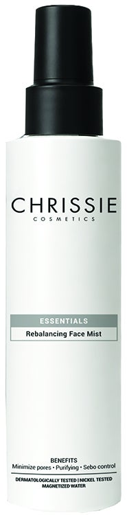Chrissie Essential Rebalancing Face Mist Spray viso riequilibrante e purificante, 150 ml